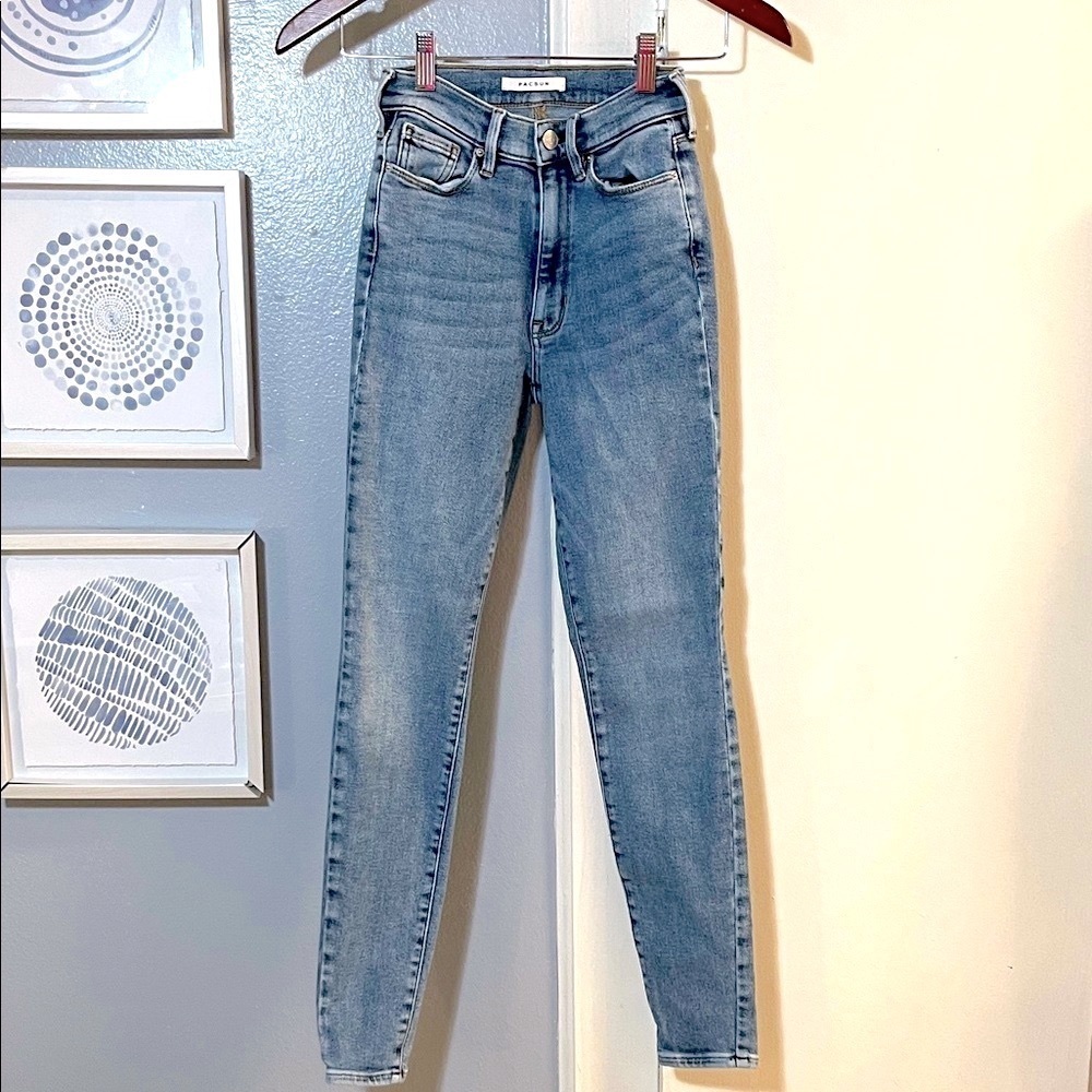 PacSun Women's Super High Rise Jegging Blue Jeans Size 23